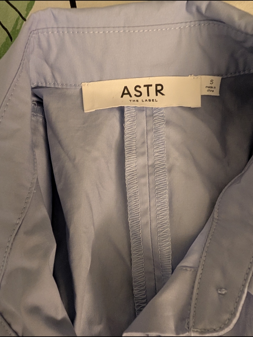 Astr the Label Light Blue Maxi Shirt Dress - Picture 3 of 3